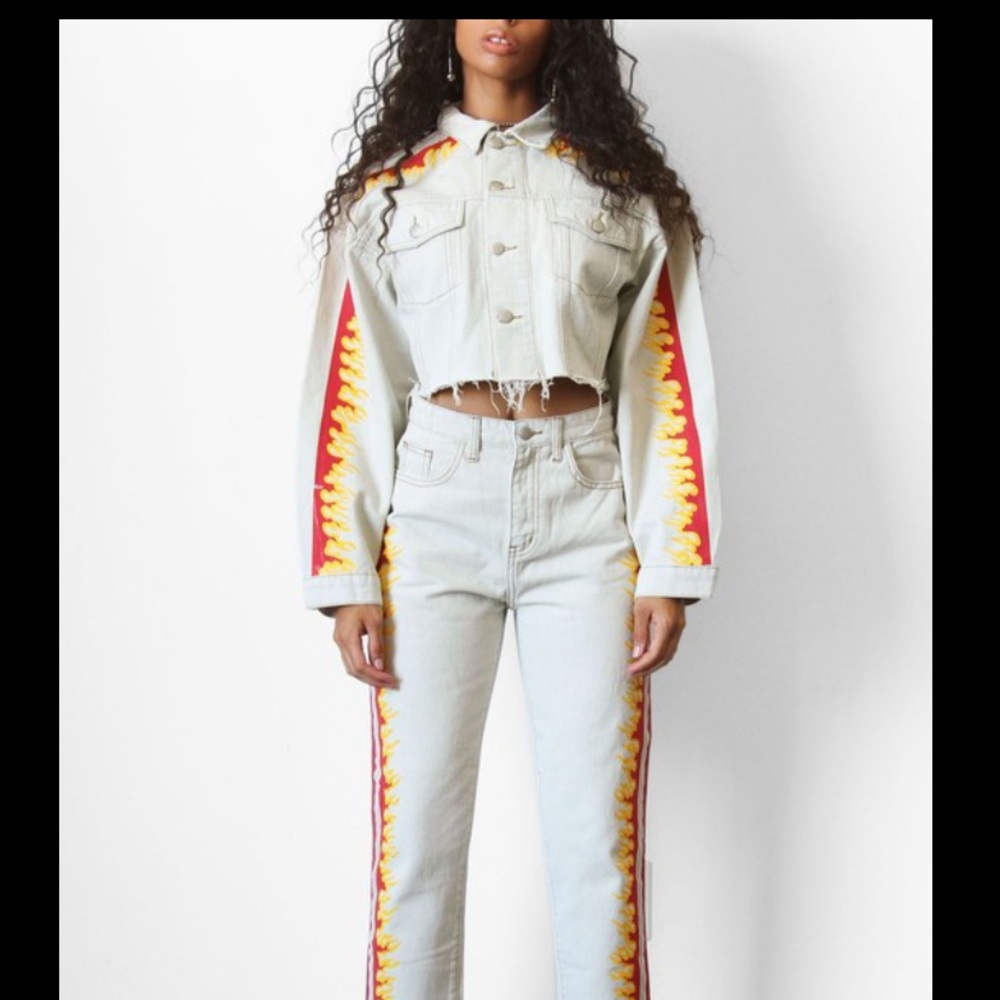 Fire Denim Jacket